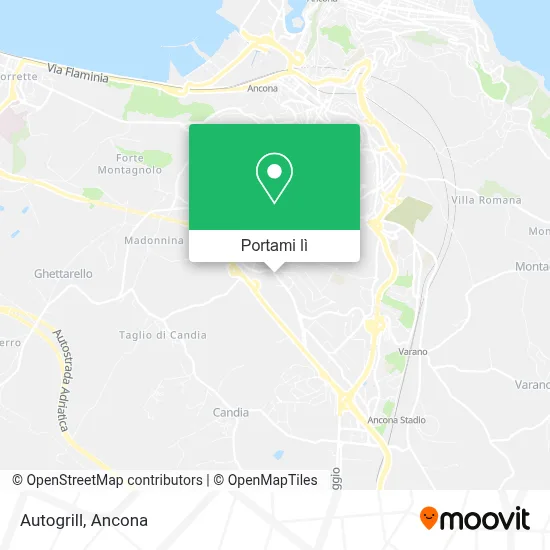 Mappa Autogrill
