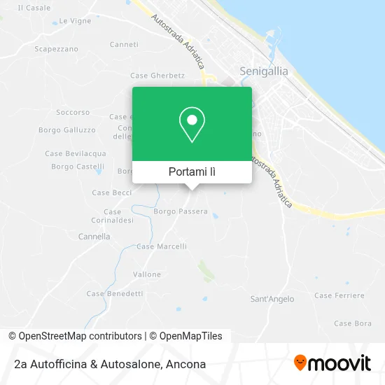 Mappa 2a Autofficina & Autosalone