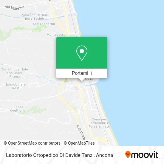Mappa Laboratorio Ortopedico Di Davide Tanzi