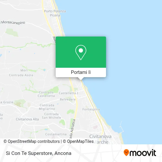 Mappa Si Con Te Superstore