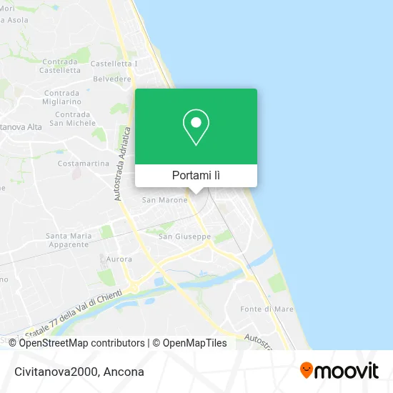 Mappa Civitanova2000