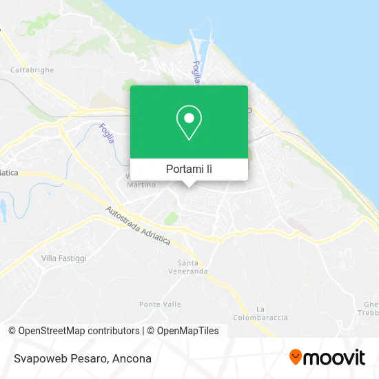 Mappa Svapoweb Pesaro