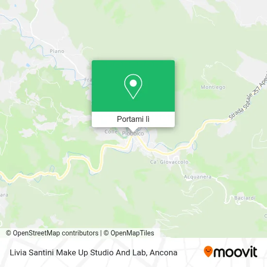 Mappa Livia Santini Make Up Studio And Lab