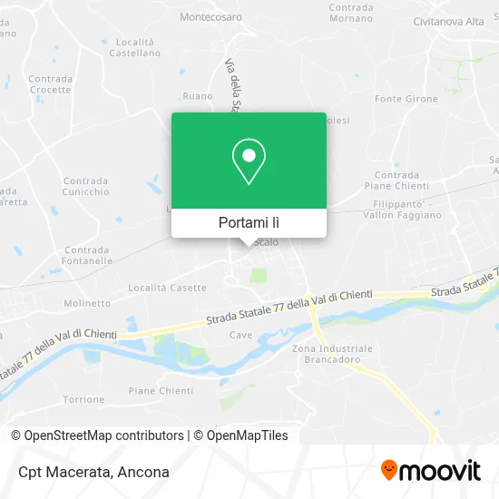 Mappa Cpt Macerata