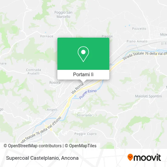 Mappa Supercoal Castelplanio