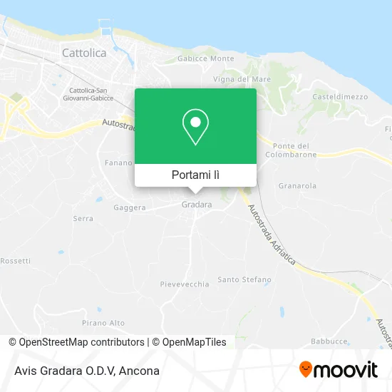 Mappa Avis Gradara O.D.V