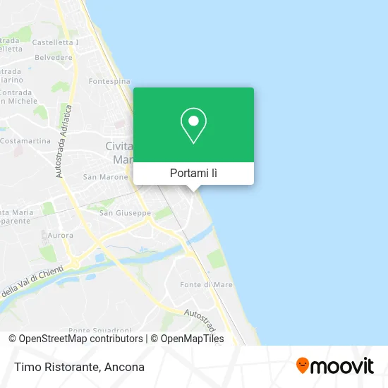 Mappa Timo Ristorante