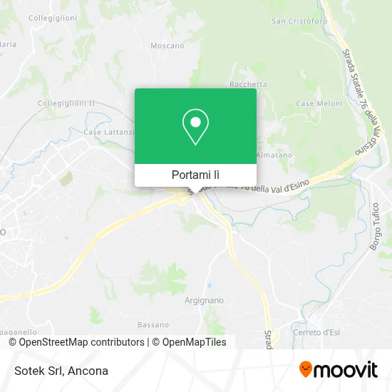 Mappa Sotek Srl