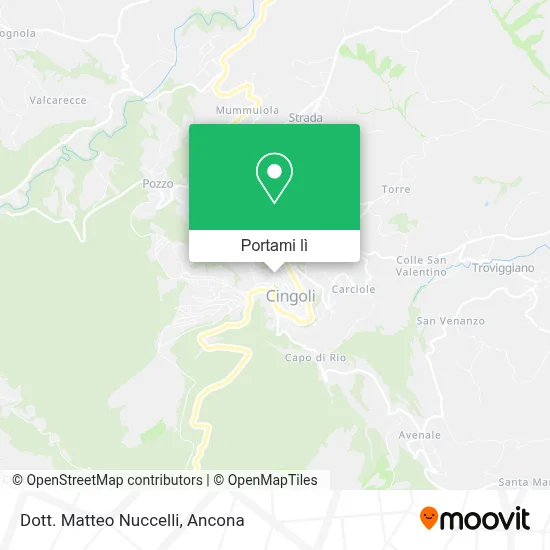 Mappa Dott. Matteo Nuccelli