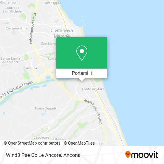 Mappa Wind3 Pse Cc Le Ancore