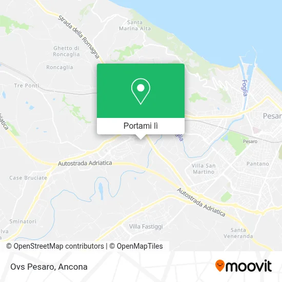 Mappa Ovs Pesaro