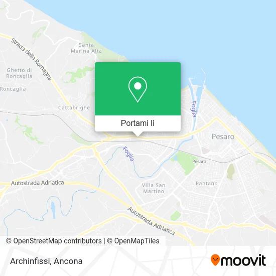 Mappa Archinfissi
