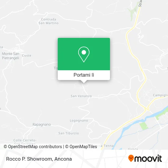 Mappa Rocco P. Showroom