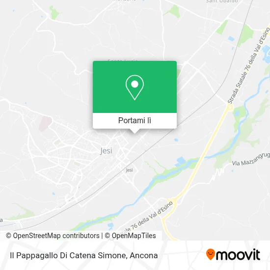 Mappa Il Pappagallo Di Catena Simone