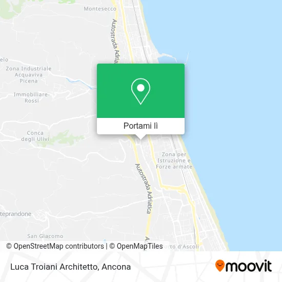 Mappa Luca Troiani Architetto