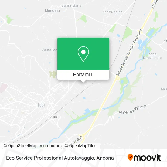 Mappa Eco Service Professional Autolavaggio