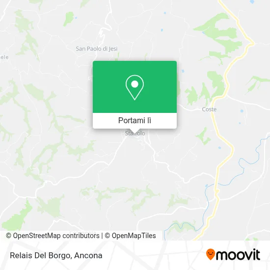 Mappa Relais Del Borgo