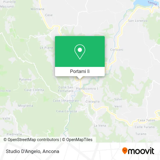 Mappa Studio D'Angelo