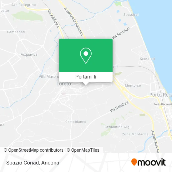 Mappa Spazio Conad