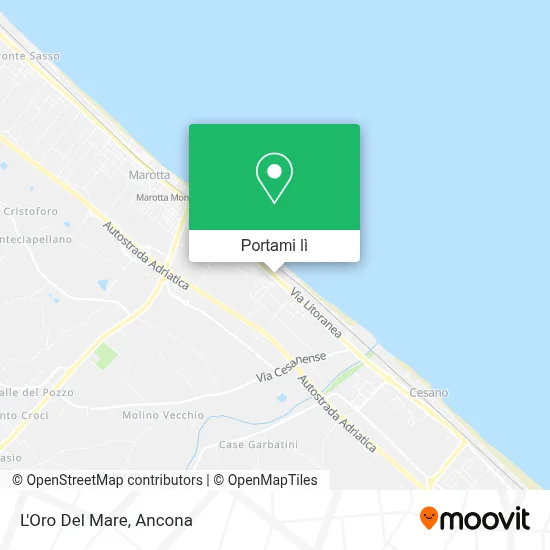 Mappa L'Oro Del Mare