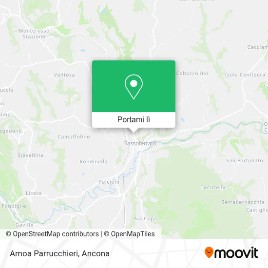 Mappa Amoa Parrucchieri