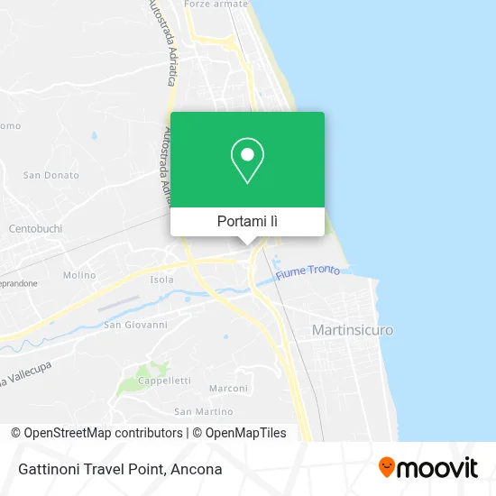 Mappa Gattinoni Travel Point