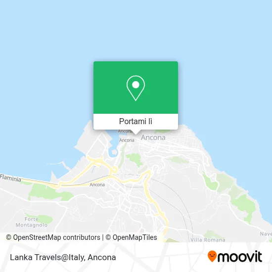 Mappa Lanka Travels@Italy