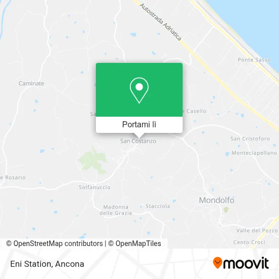 Mappa Eni Station