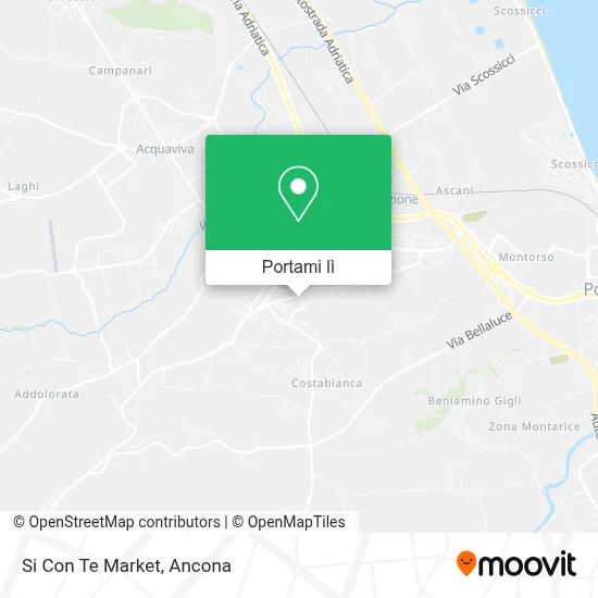 Mappa Si Con Te Market