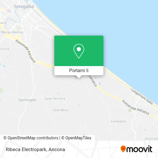 Mappa Ribeca Electropark