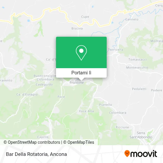 Mappa Bar Della Rotatoria