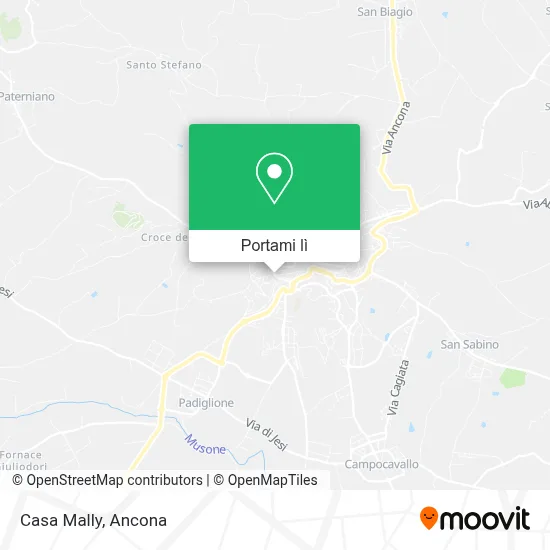 Mappa Casa Mally