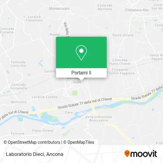Mappa Laboratorio Dieci