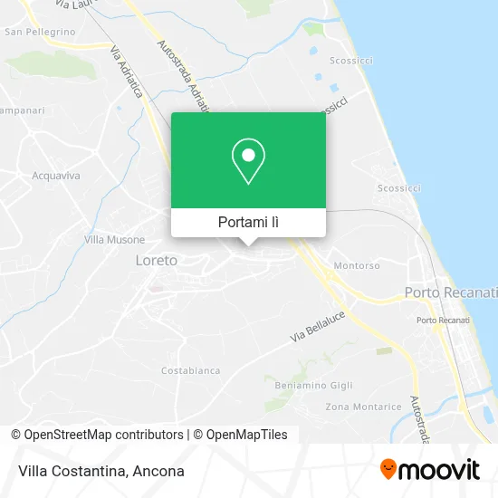 Mappa Villa Costantina