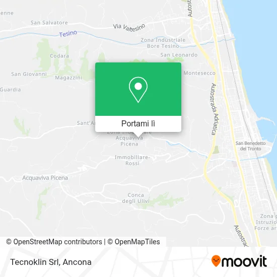Mappa Tecnoklin Srl