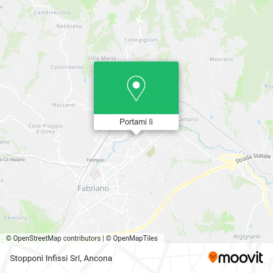 Mappa Stopponi Infissi Srl