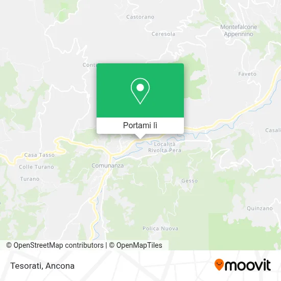 Mappa Tesorati