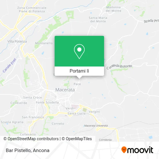 Mappa Bar Pistello