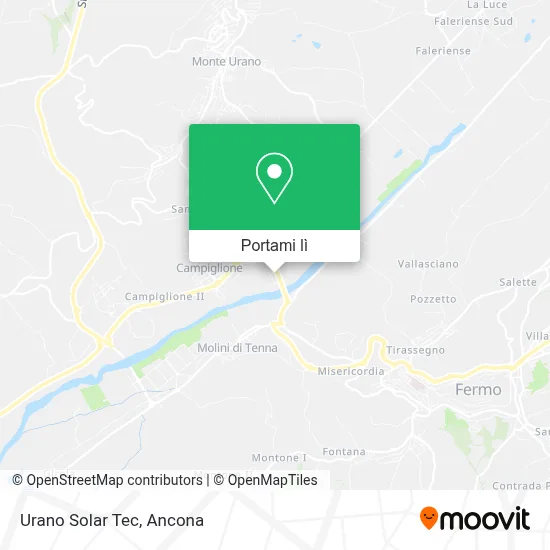 Mappa Urano Solar Tec