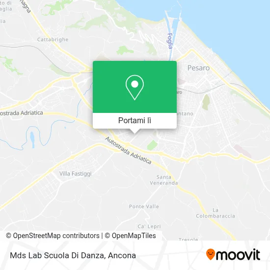Mappa Mds Lab Scuola Di Danza