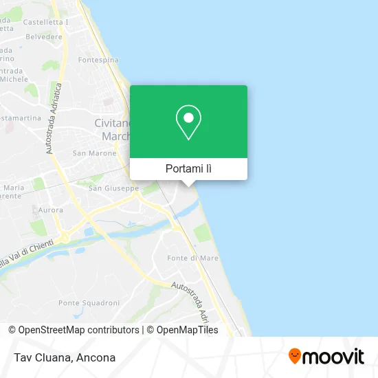 Mappa Tav Cluana