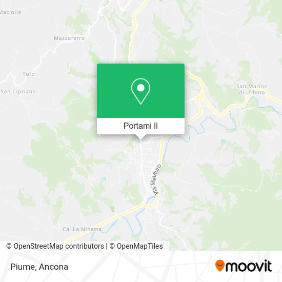 Mappa Piume