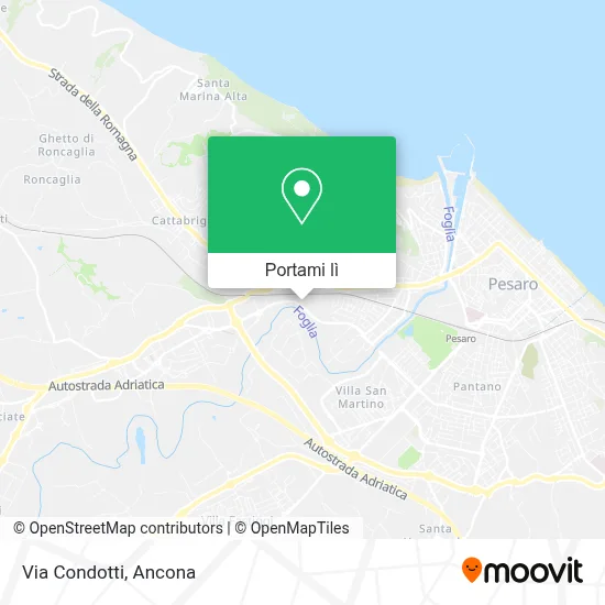 Mappa Via Condotti
