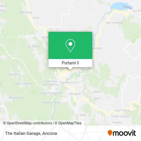 Mappa The Italian Garage