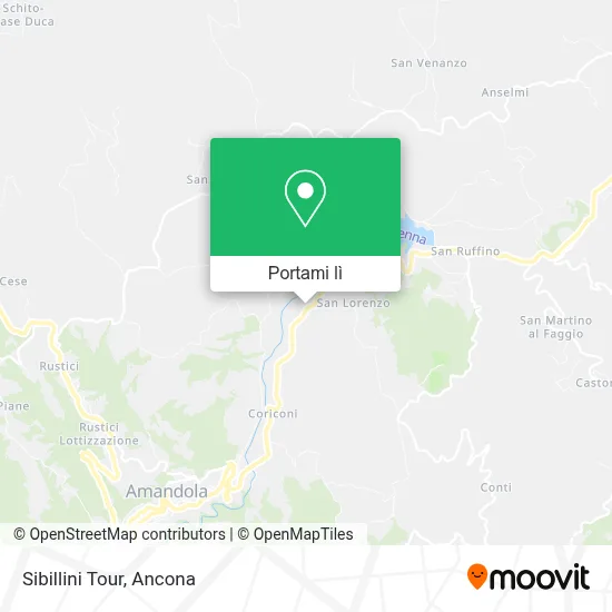 Mappa Sibillini Tour