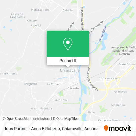 Mappa Iqos Partner - Anna E Roberto, Chiaravalle