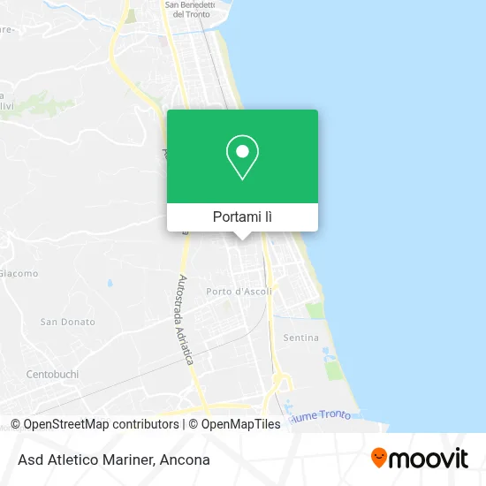 Mappa Asd Atletico Mariner