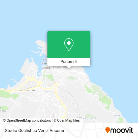 Mappa Studio Oculistico Vene