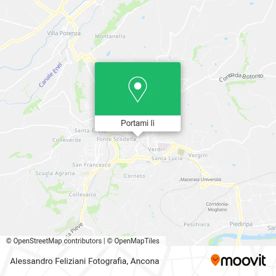 Mappa Alessandro Feliziani Fotografia