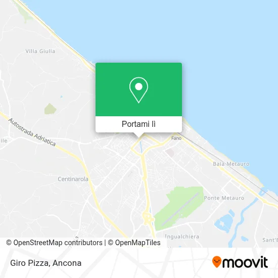 Mappa Giro Pizza